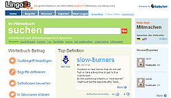 LingoZ - Web-2.0-Woerterbuch von Babylon