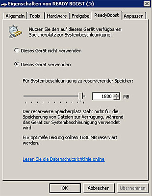 readyboost vista